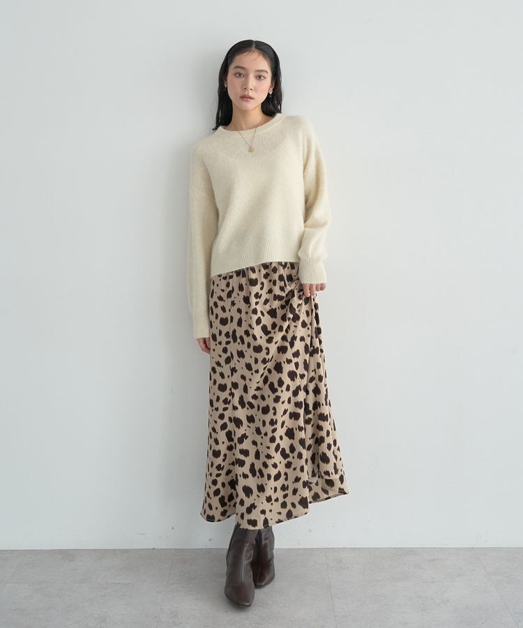 YECCA VECCA「ラクーン混ニット」|ニット・セーター|