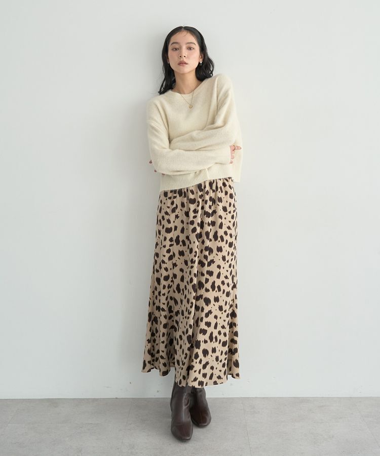 YECCA VECCA「ラクーン混ニット」|ニット・セーター|