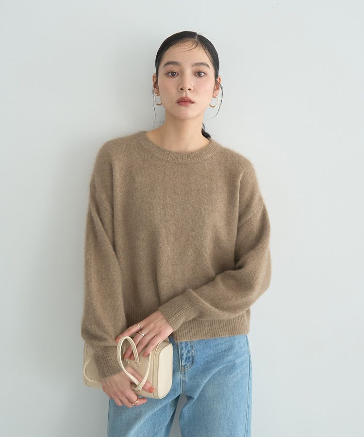 YECCA VECCA「ラクーン混ニット」|ニット・セーター|