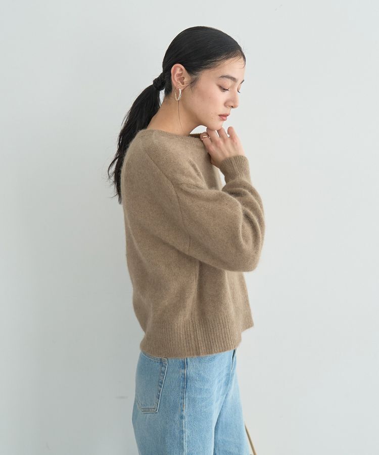 YECCA VECCA「ラクーン混ニット」|ニット・セーター|