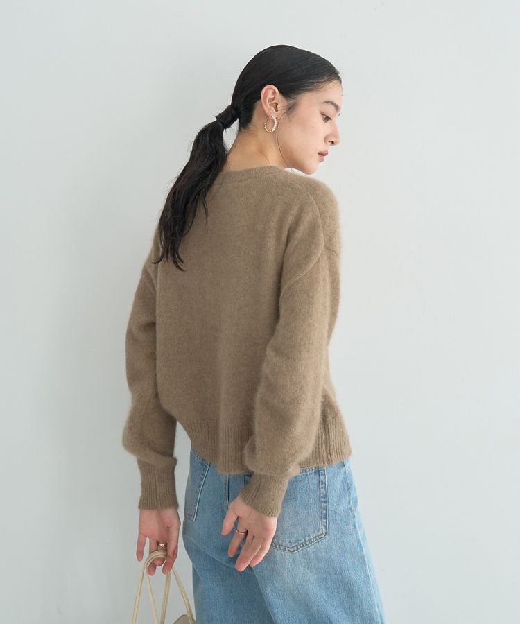 YECCA VECCA「ラクーン混ニット」|ニット・セーター|