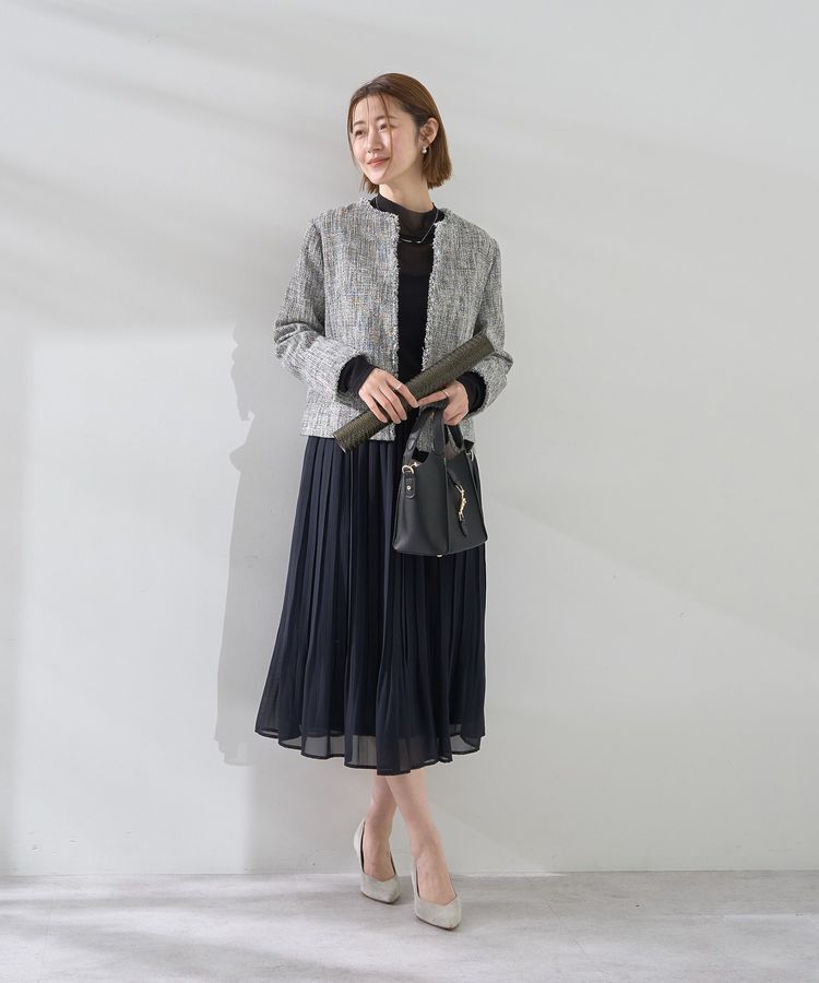 YECCA VECCA「ツイードジャケット(1)」|テーラードジャケット|