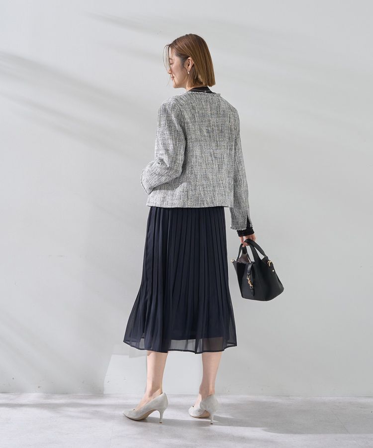 YECCA VECCA「ツイードジャケット(1)」|テーラードジャケット|