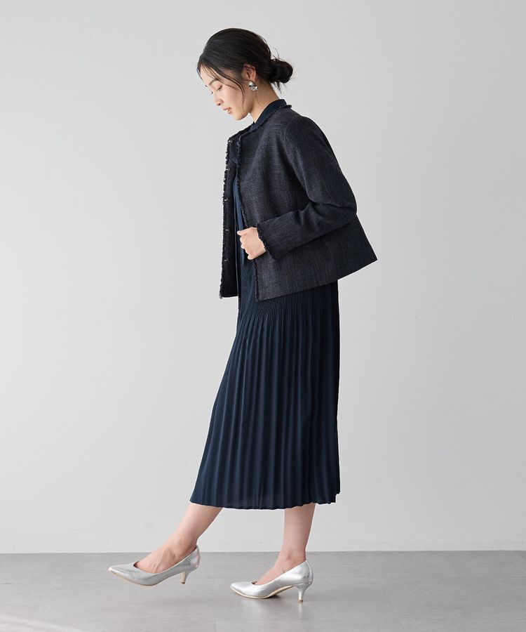 YECCA VECCA「ツイードジャケット(1)」|テーラードジャケット|