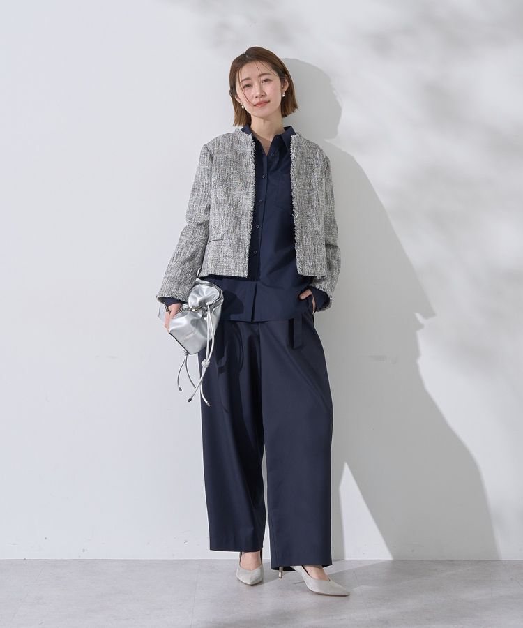 YECCA VECCA「ツイードジャケット(1)」|テーラードジャケット|