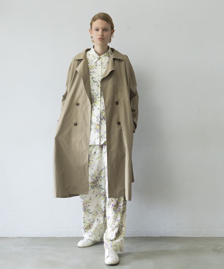 GARAGE OF GOOD CLOTHING「【日本製】ピーチファイユフラワープリントロングパンツ」|その他|
