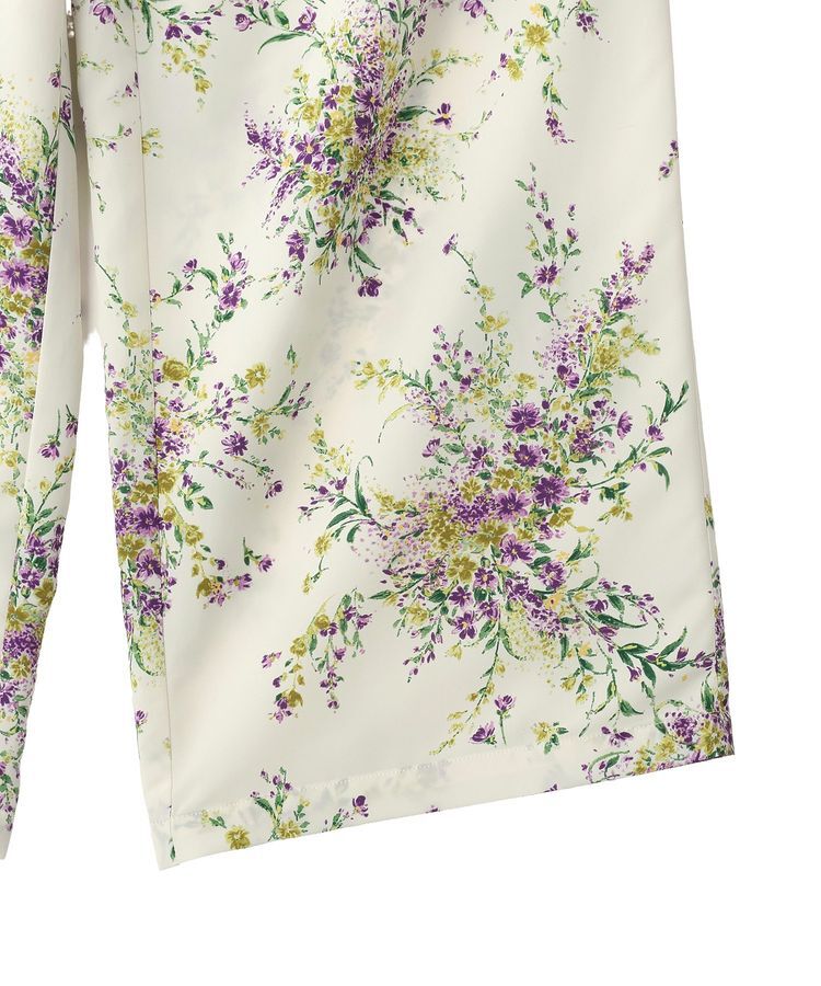 GARAGE OF GOOD CLOTHING「【日本製】ピーチファイユフラワープリントロングパンツ」|その他|