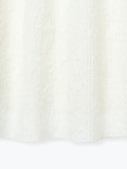 Samansa Mos2「花柄テープ刺繍フレアスカート」|スカート|