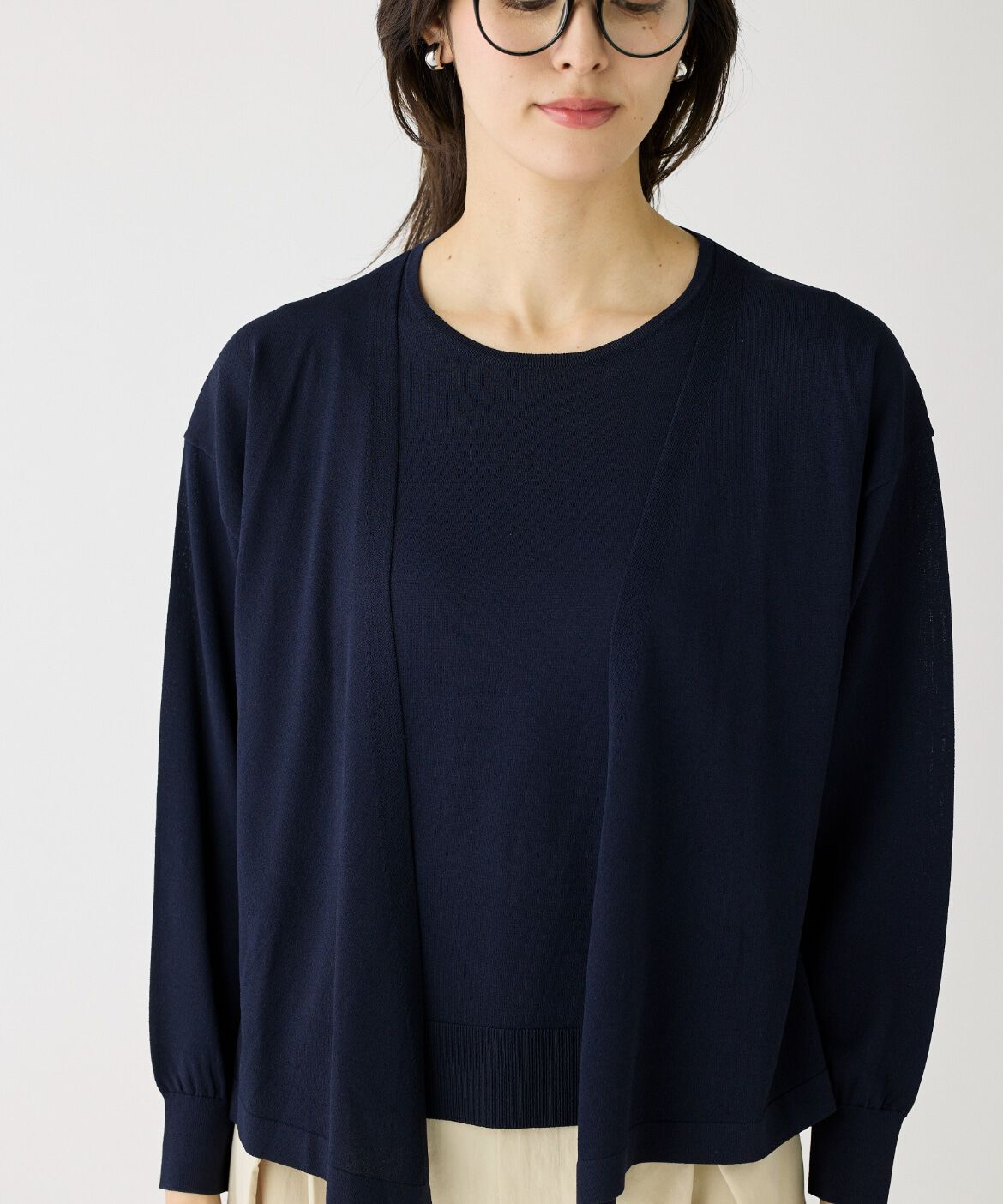 I.T.'S international「レイヤードデザインニット」|ニット・セーター|