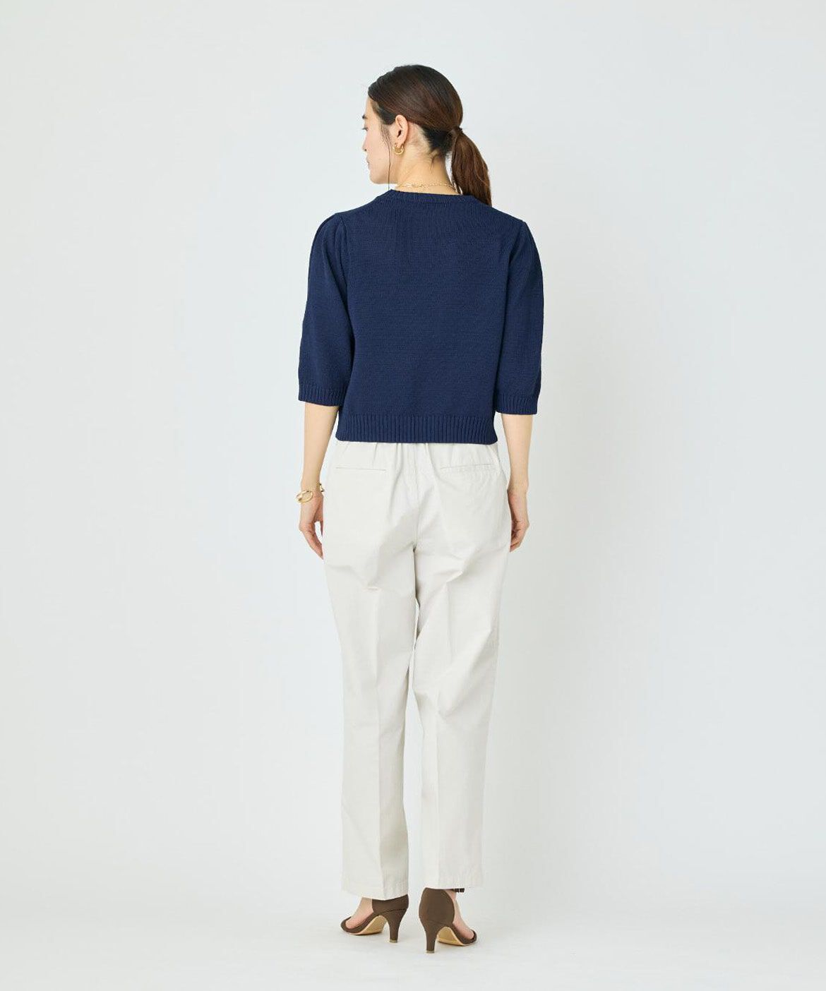 DAY by DAY it&rsquo;s international「5分袖ボリュームニットプルオーバー」|ニット・セーター|