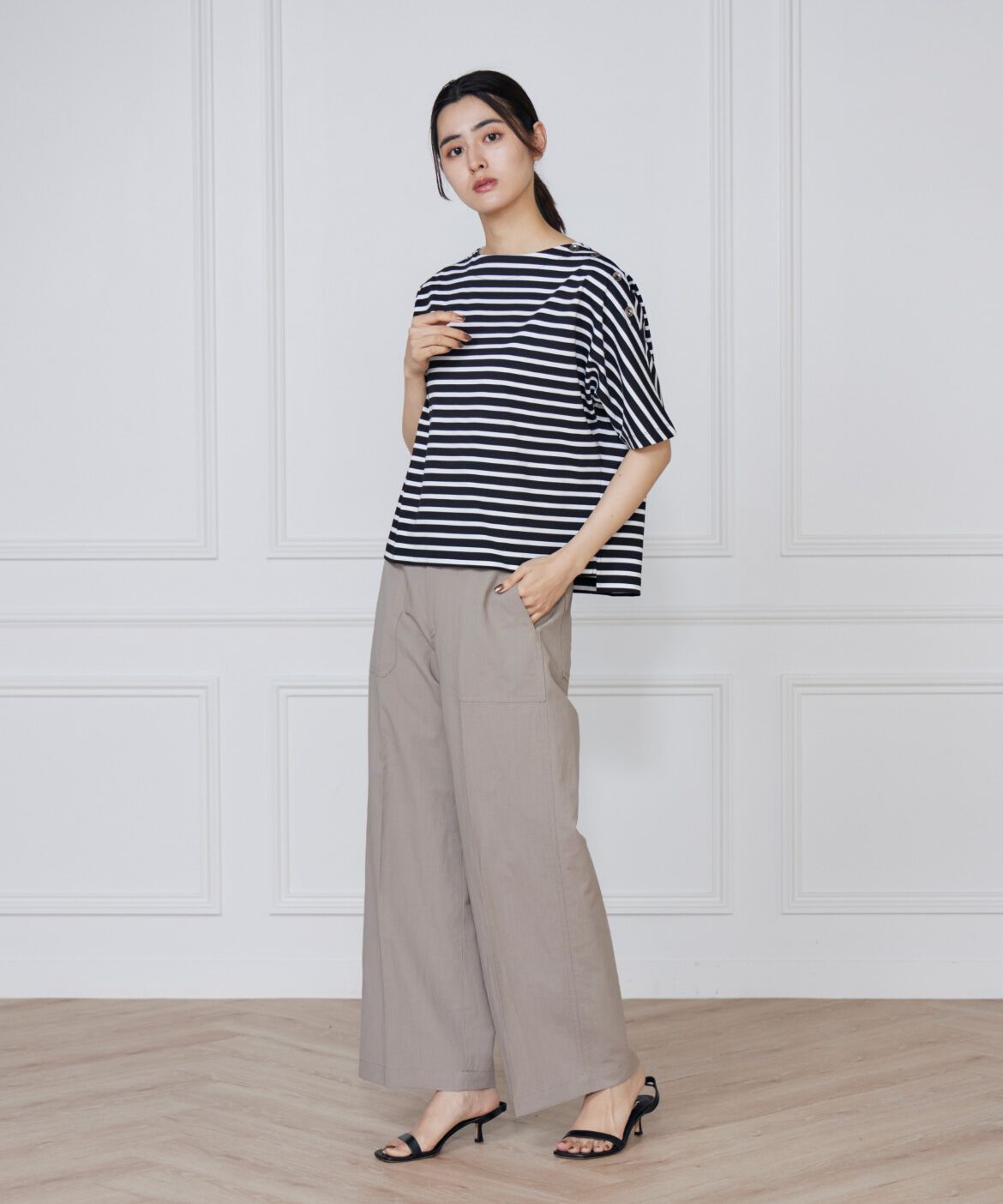 DAY by DAY it&rsquo;s international「ボタンポイントドルマンスリーブプルオーバー」|Tシャツ・カットソー|