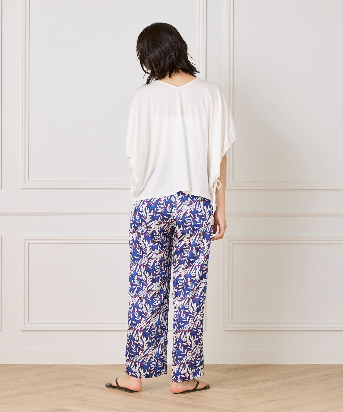 I.T.'S international「ドローストリングスリーブカットソー」|Tシャツ・カットソー|