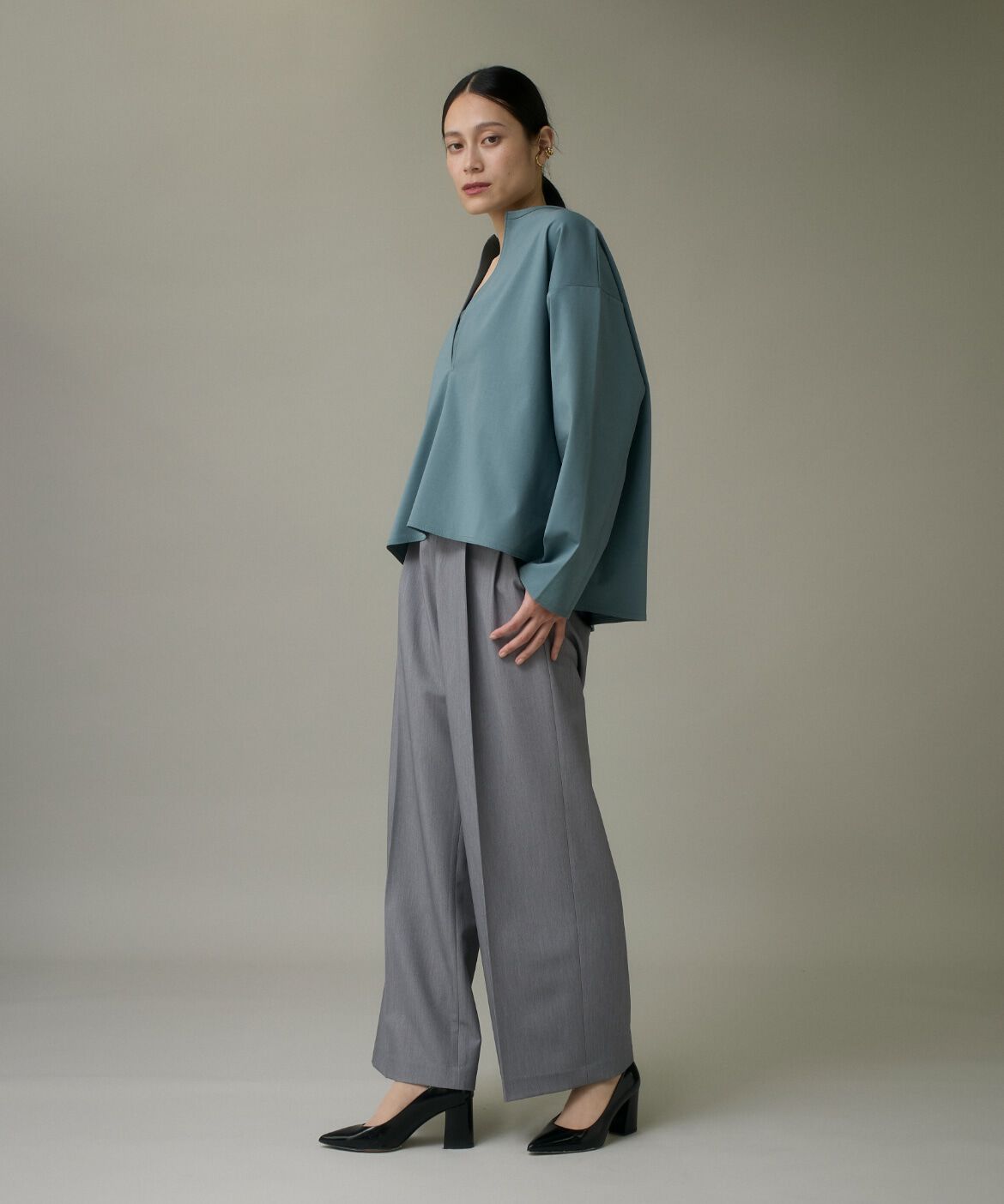 DAY by DAY it&rsquo;s international「タックワイドパンツ《TRストレッチ》」|その他|