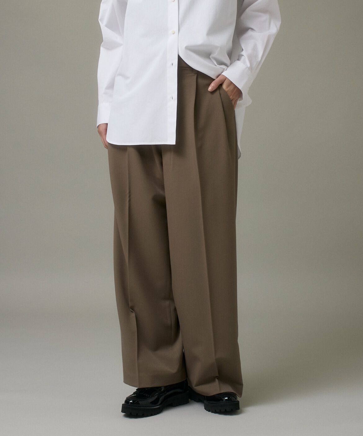 DAY by DAY it&rsquo;s international「タックワイドパンツ《TRストレッチ》」|その他|