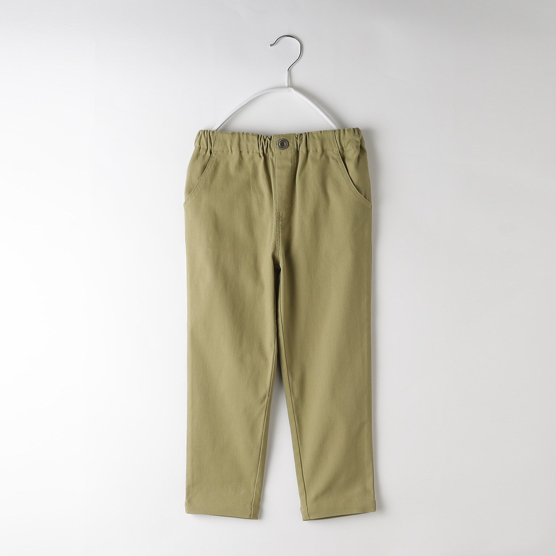 THE SHOP TK「【100-160】のびーるストレートパンツ/洗濯機OK」|その他|