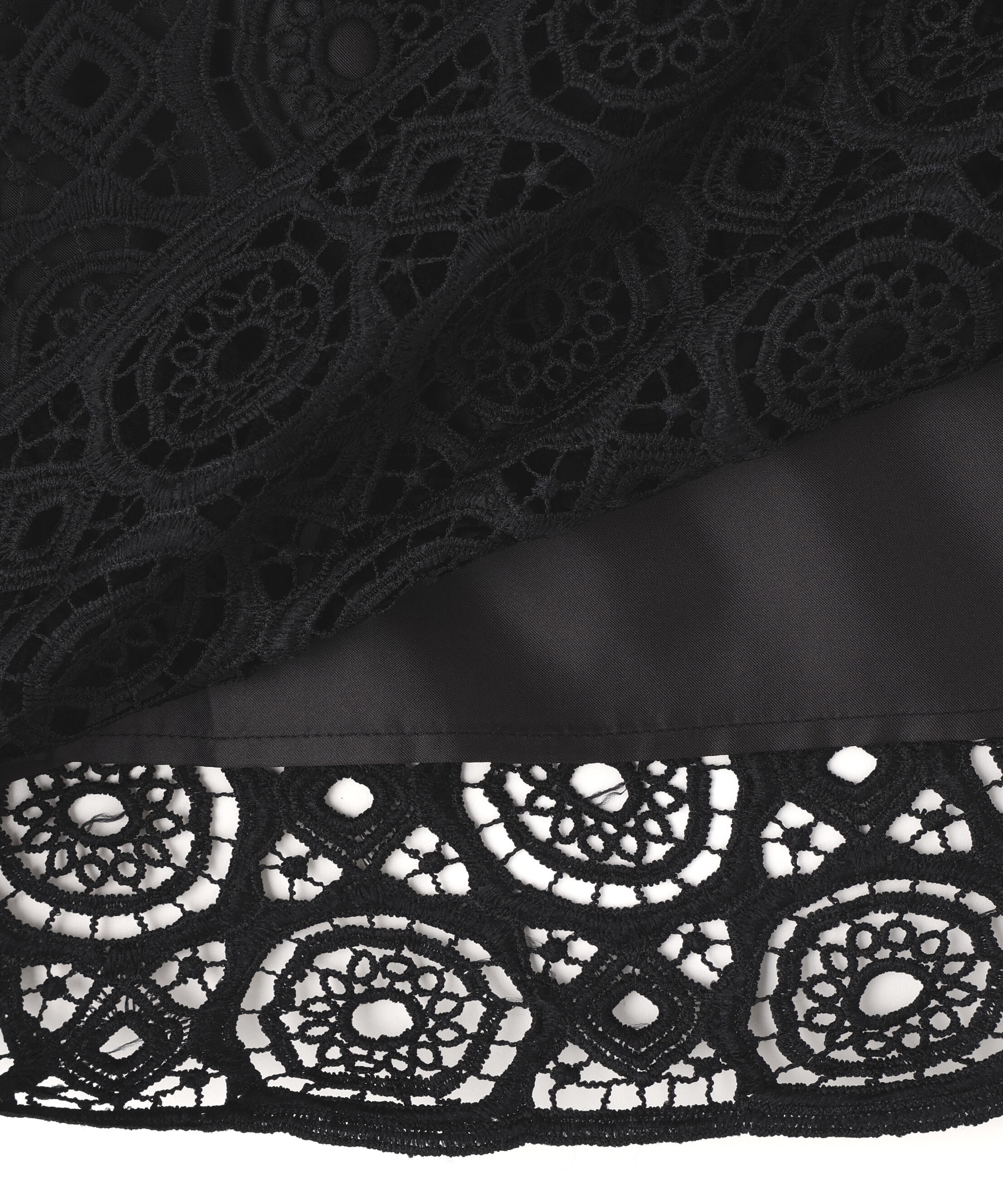  「ヴィンテージライクレーススカート」|スカート|