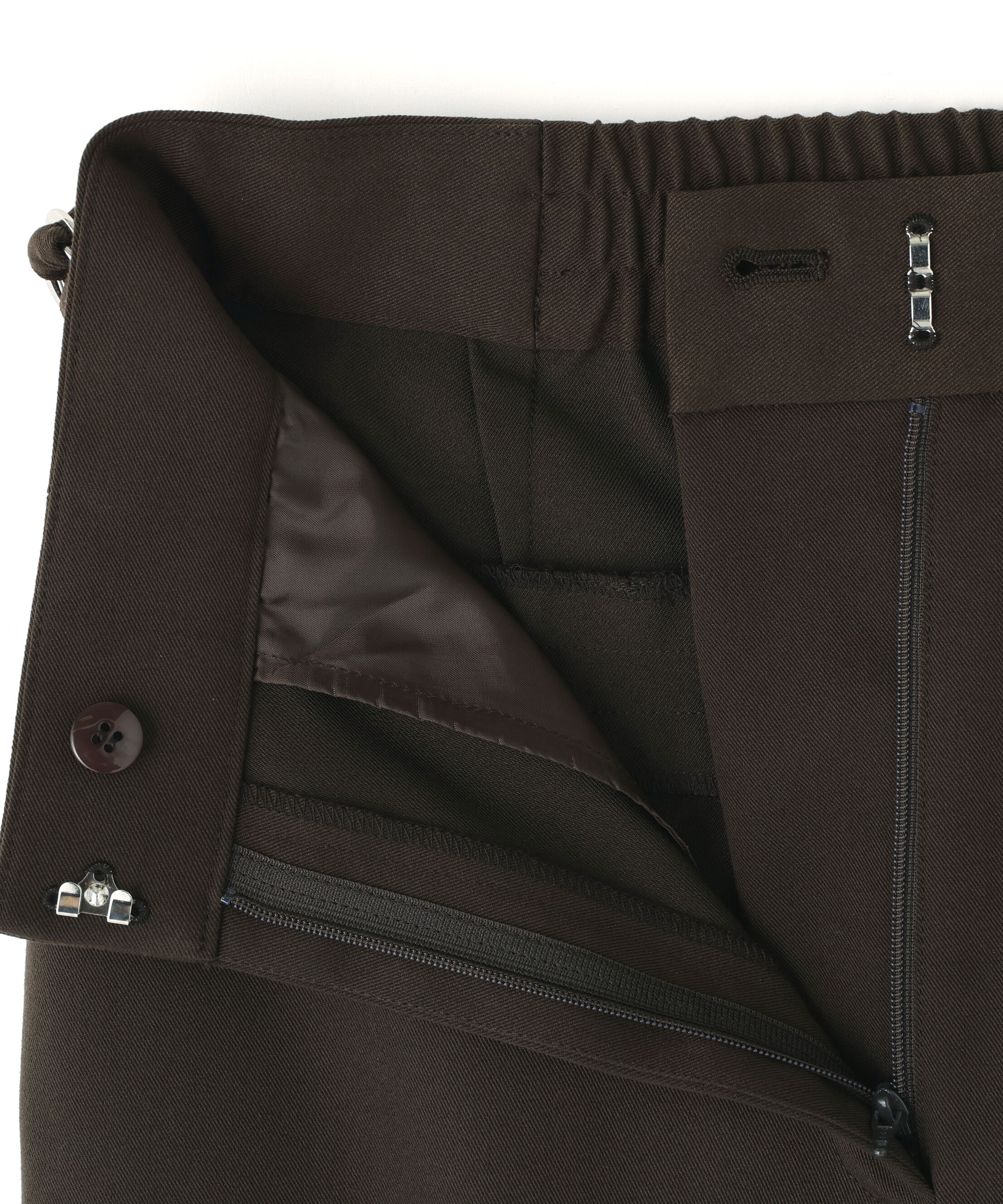  「サイドバックルテーパードパンツ」|その他|