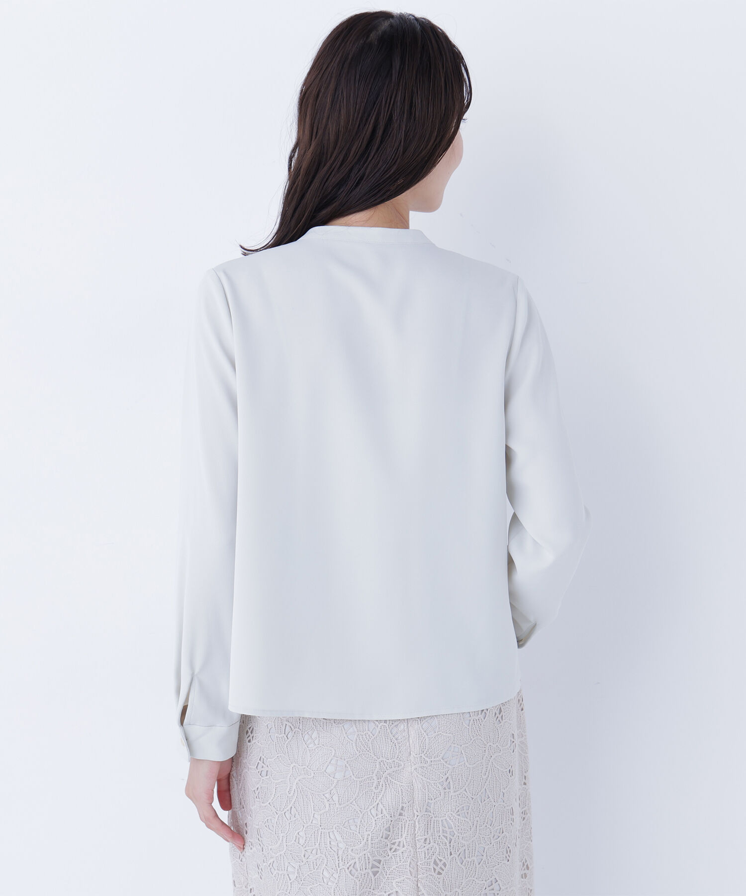  「フロントタックブラウス」|シャツ・ブラウス|