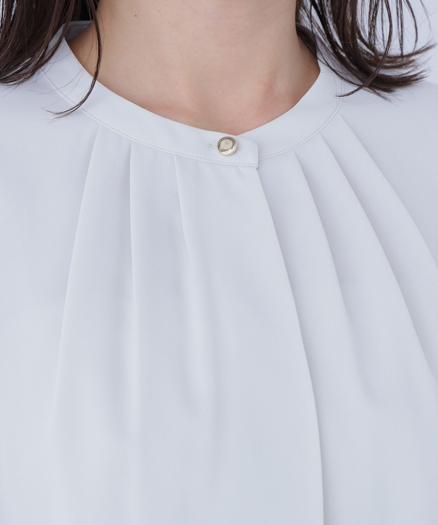  「フロントタックブラウス」|シャツ・ブラウス|