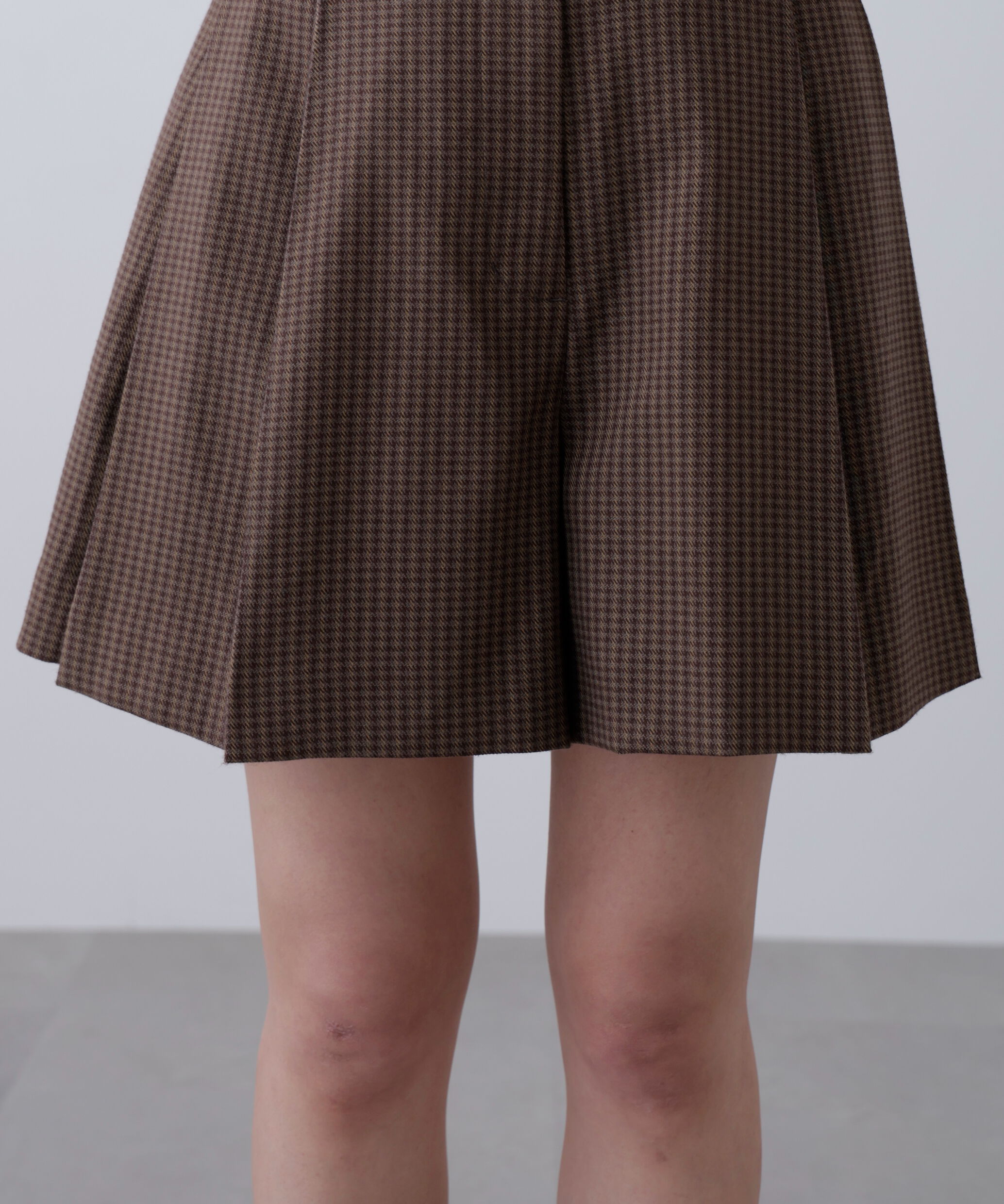  「〈セットアップ対応〉ツータックキュロットパンツ」|その他|