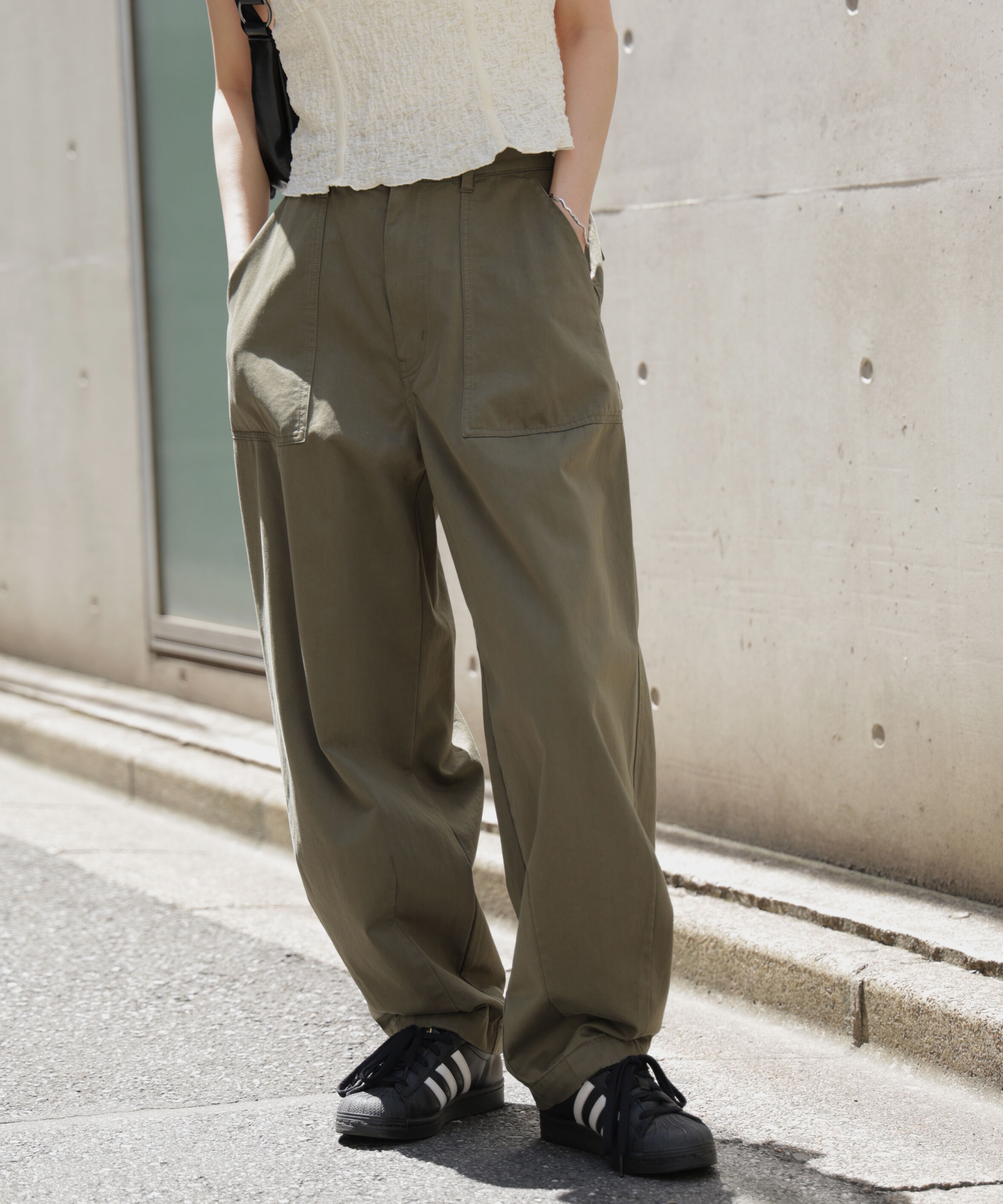  「〈フリーズマート別注〉GUNG HO ミリタリーバレルパンツ」|その他|