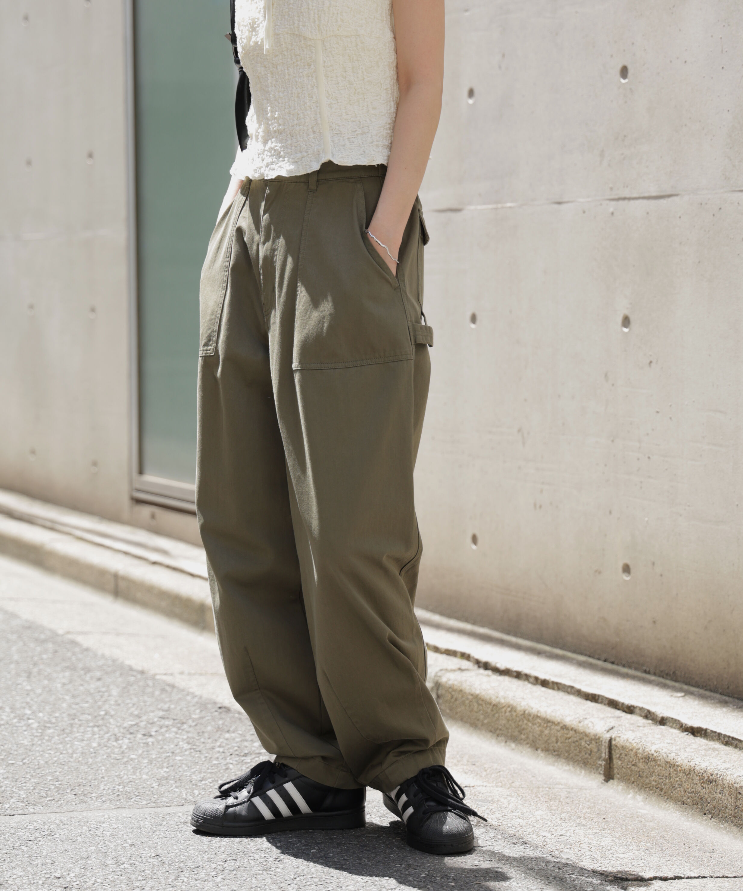  「〈フリーズマート別注〉GUNG HO ミリタリーバレルパンツ」|その他|