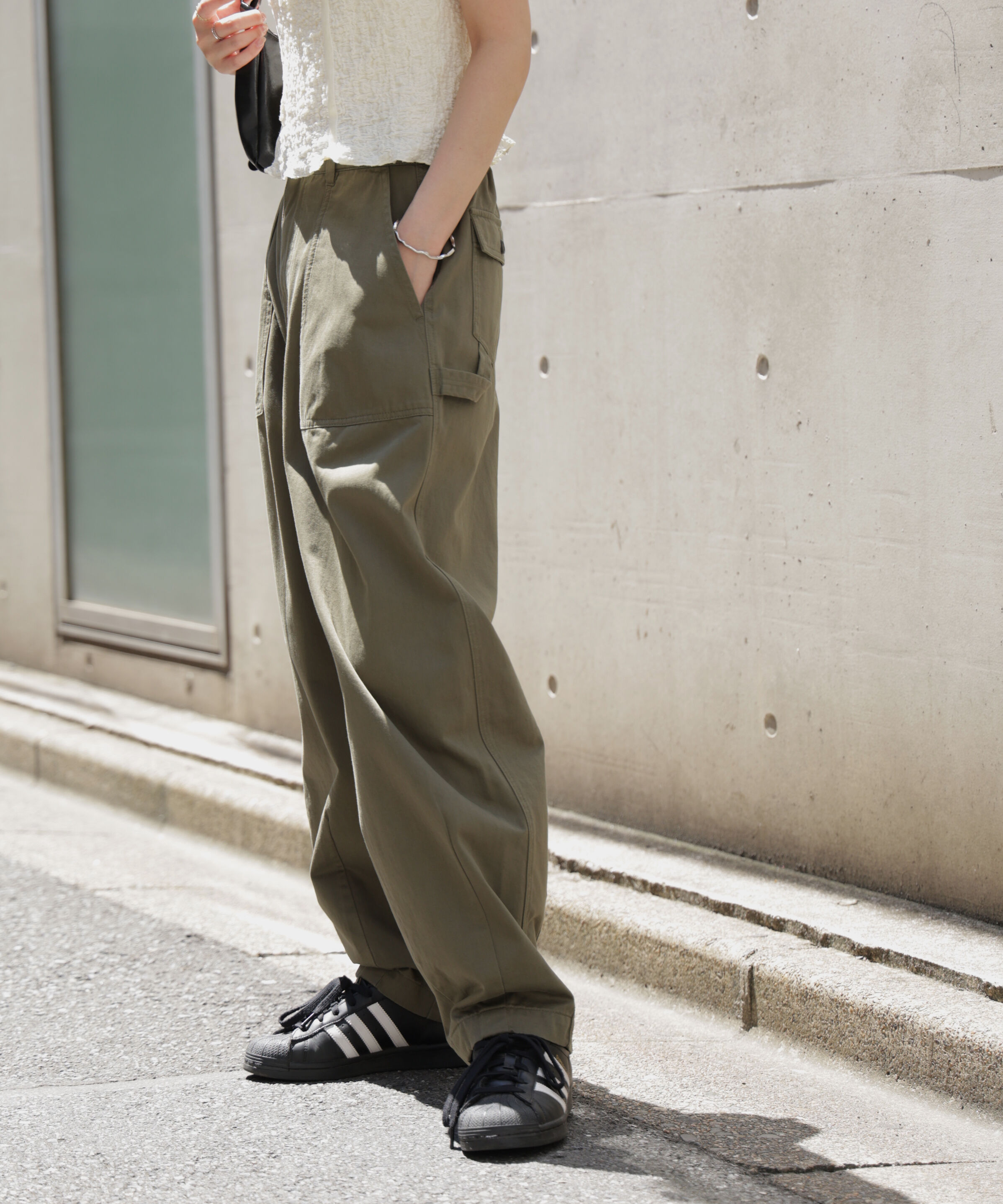  「〈フリーズマート別注〉GUNG HO ミリタリーバレルパンツ」|その他|