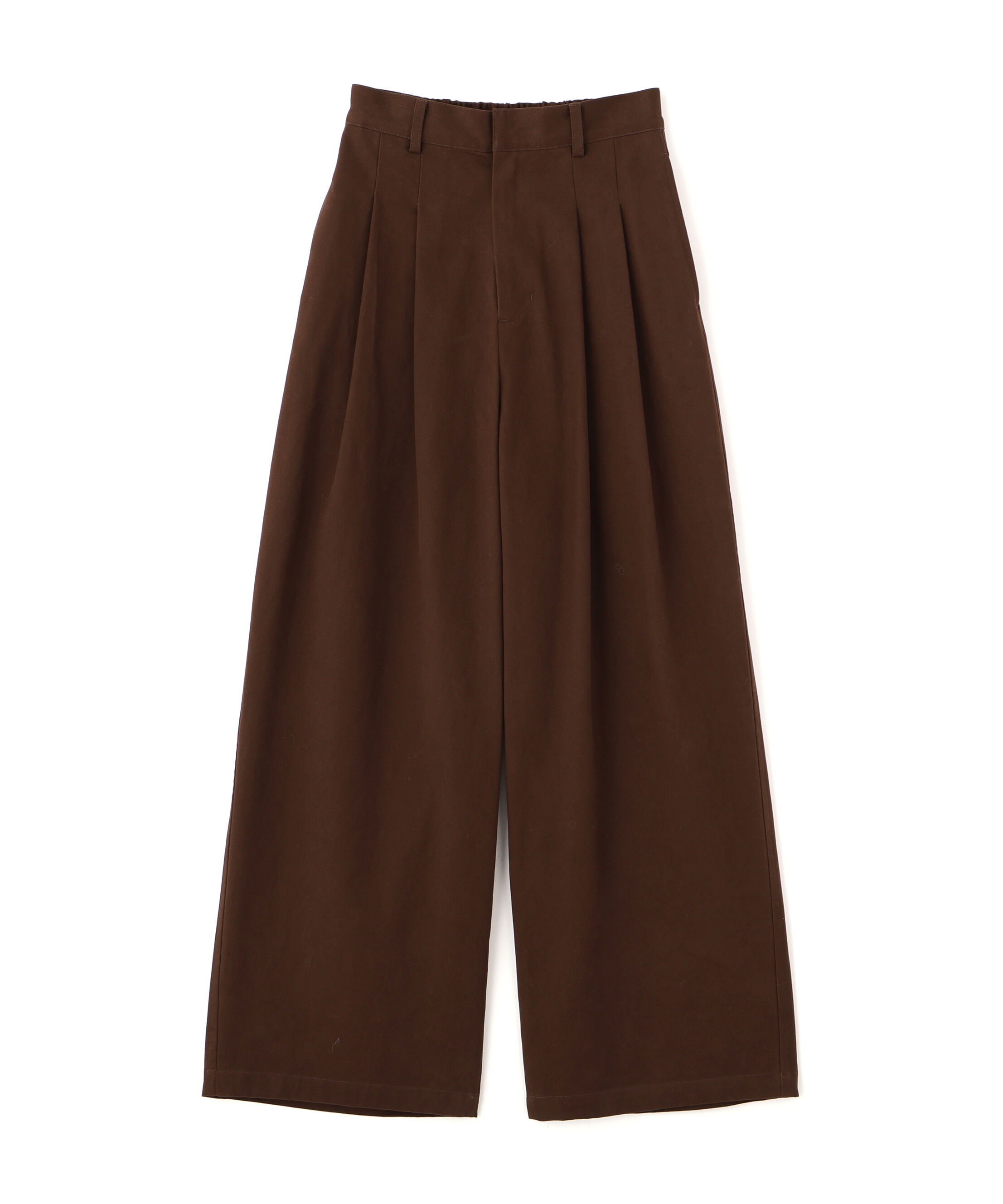  「微起毛ツータックボリュームパンツ」|その他|