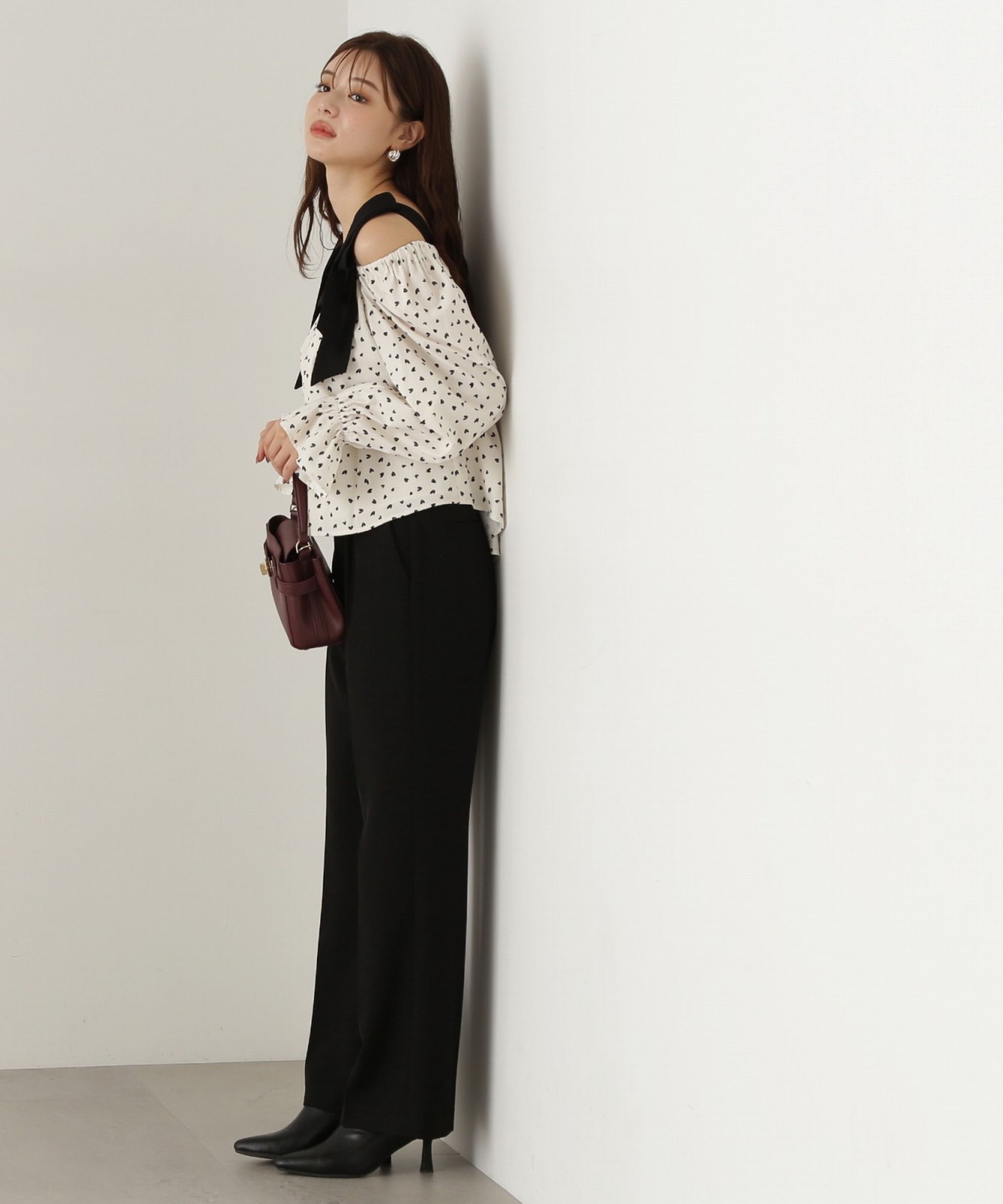 PROPORTION BODY DRESSING「美脚パンツ　24AW」|その他|ブラック