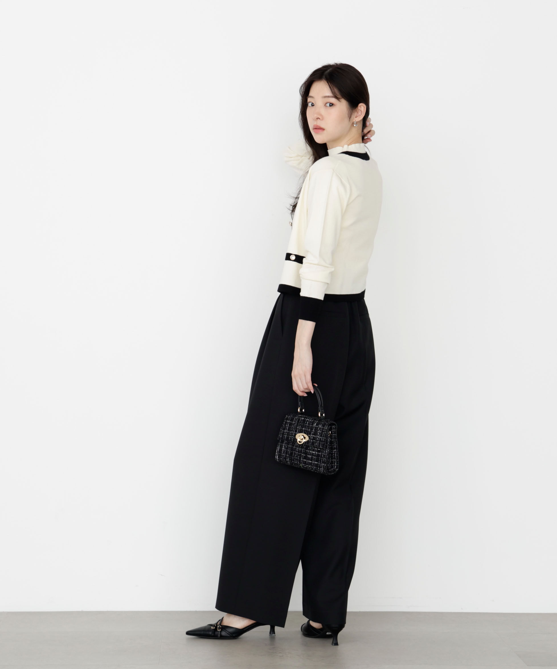 PROPORTION BODY DRESSING「ハイウエストワイドパンツ 25AW」|その他|