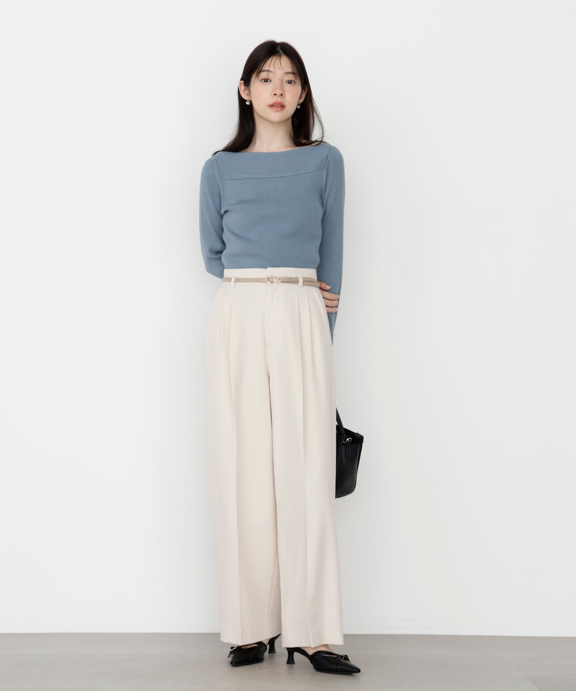 PROPORTION BODY DRESSING「ハイウエストワイドパンツ 25AW」|その他|