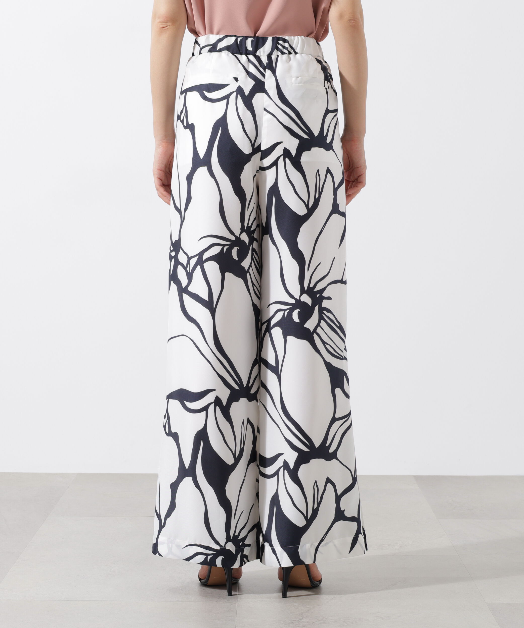  「アートフラワープリントパンツ」|その他|