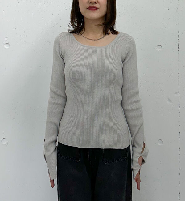 archives「２ｗａｙホールリブニットプルオーバー」|ニット・セーター|
