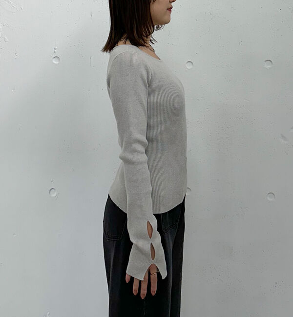 archives「２ｗａｙホールリブニットプルオーバー」|ニット・セーター|