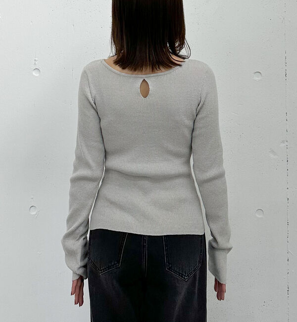 archives「２ｗａｙホールリブニットプルオーバー」|ニット・セーター|