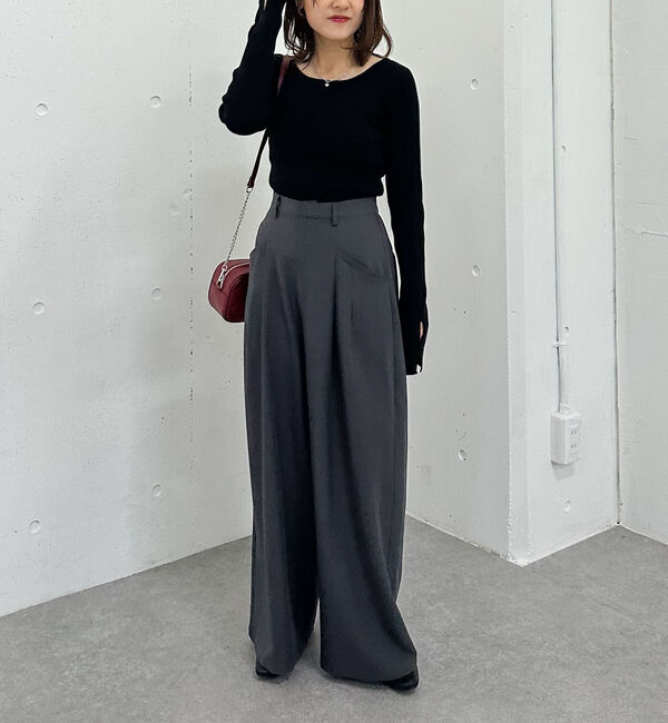 archives「２ｗａｙホールリブニットプルオーバー」|ニット・セーター|