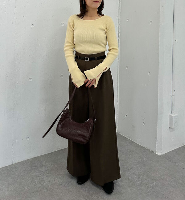 archives「２ｗａｙホールリブニットプルオーバー」|ニット・セーター|