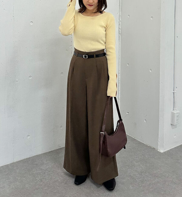 archives「２ｗａｙホールリブニットプルオーバー」|ニット・セーター|