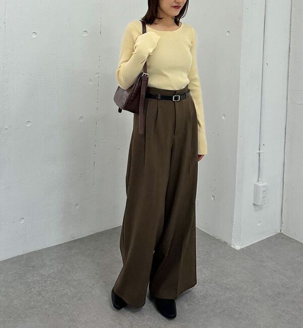 archives「２ｗａｙホールリブニットプルオーバー」|ニット・セーター|