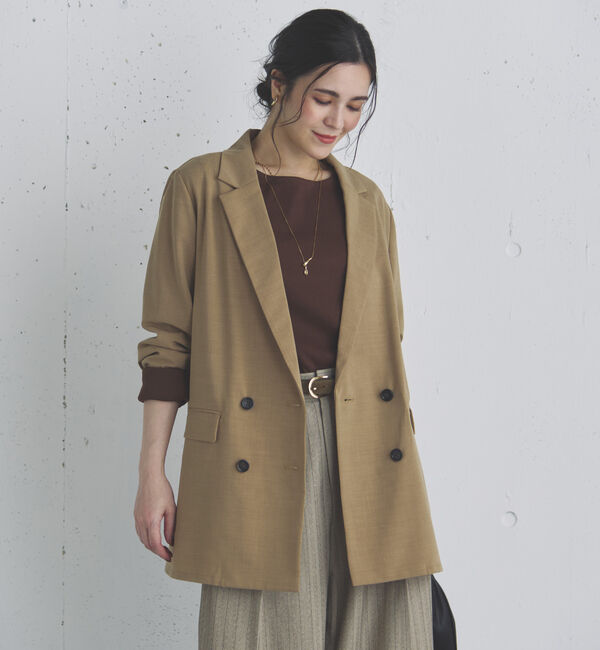 Doux archives「ダブルブレストテーラードジャケット」|テーラードジャケット|