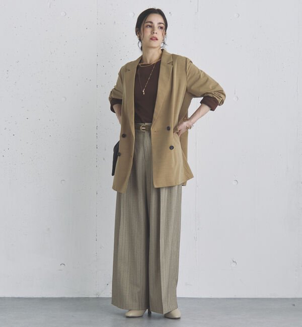 Doux archives「ダブルブレストテーラードジャケット」|テーラードジャケット|