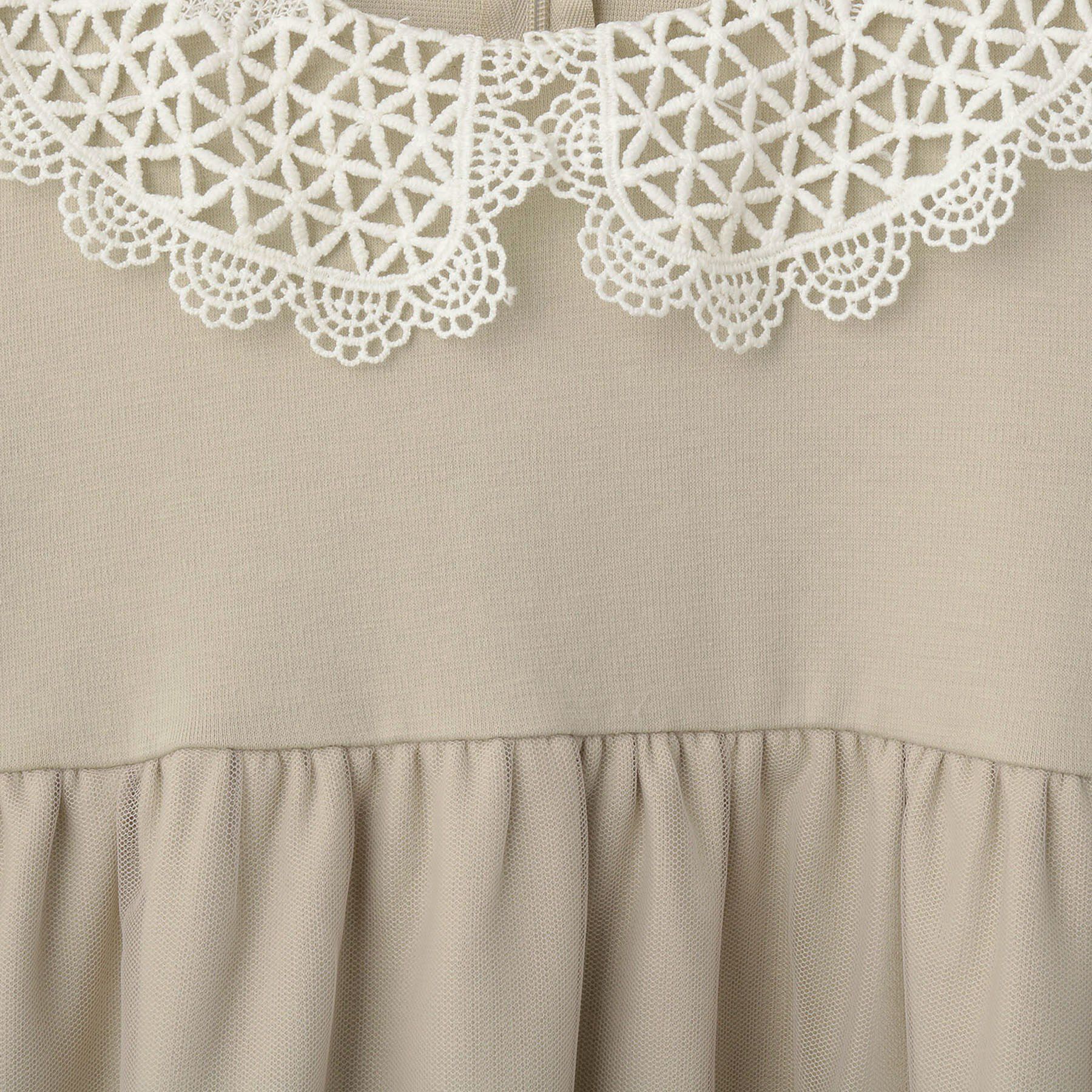 SHOO･LA･RUE「【110-140cm/プチセレ】チュールドッキングワンピース」|ワンピース|