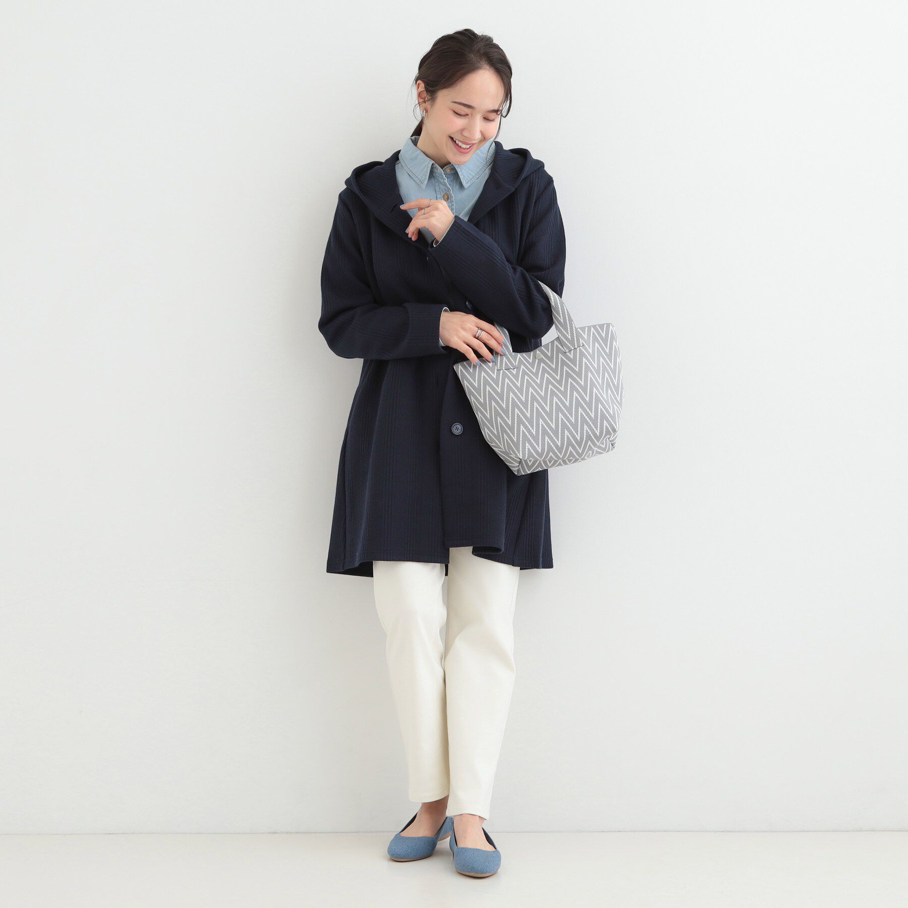 SHOO･LA･RUE「ニットランチトートバッグ」|トートバッグ|