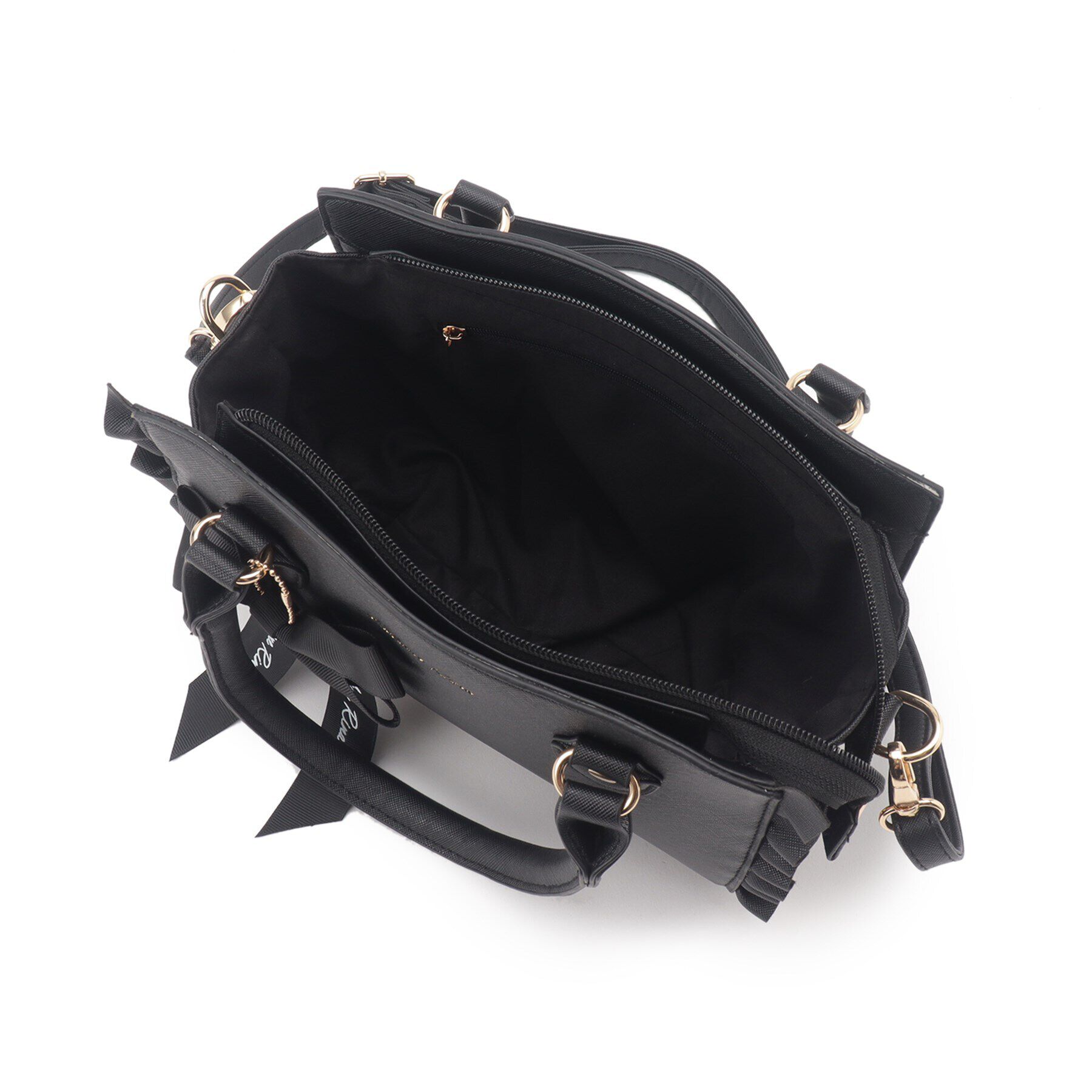 Ober Tashe「サイドフリル2WAYボストン」|ボストンバッグ|