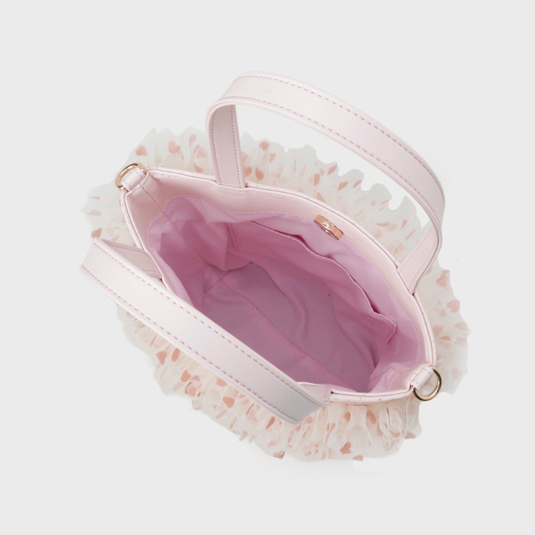 ESPERANZA「【VALENTINE Collection】ギャザーチュールバッグ」|ハンドバッグ|