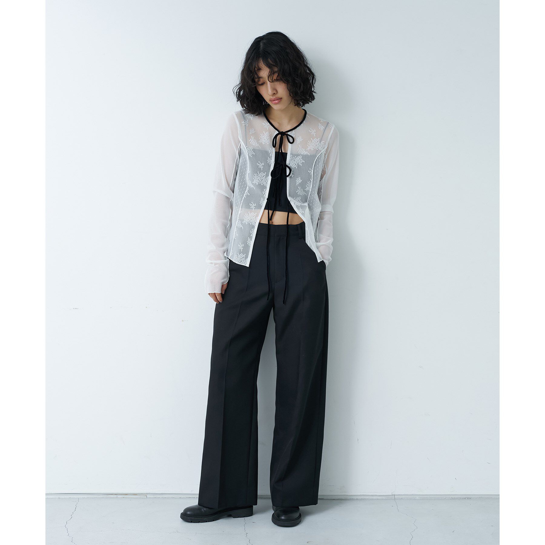 CODE A「high waist trousers」|その他|