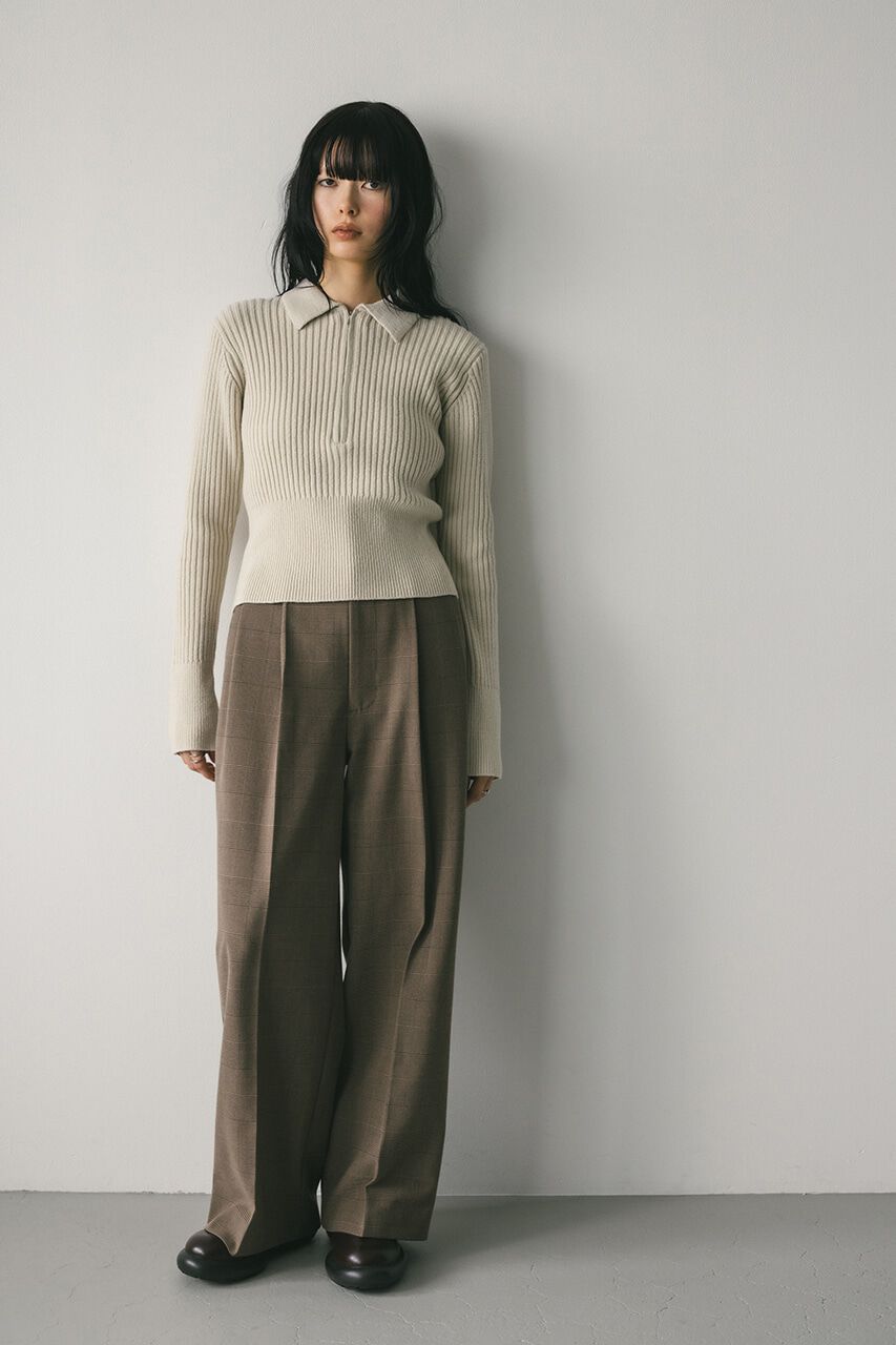 STYLEMIXER「グレンチェックワイドパンツ」|その他|