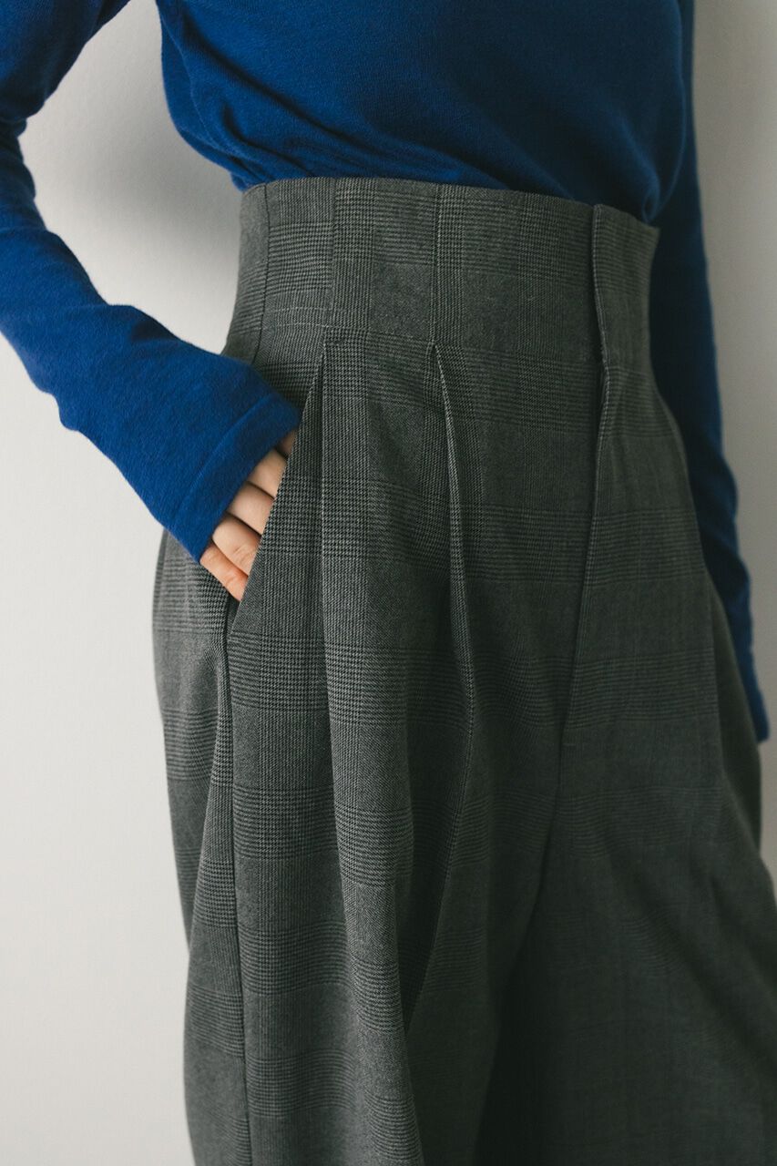 STYLEMIXER「グレンチェックワイドパンツ」|その他|
