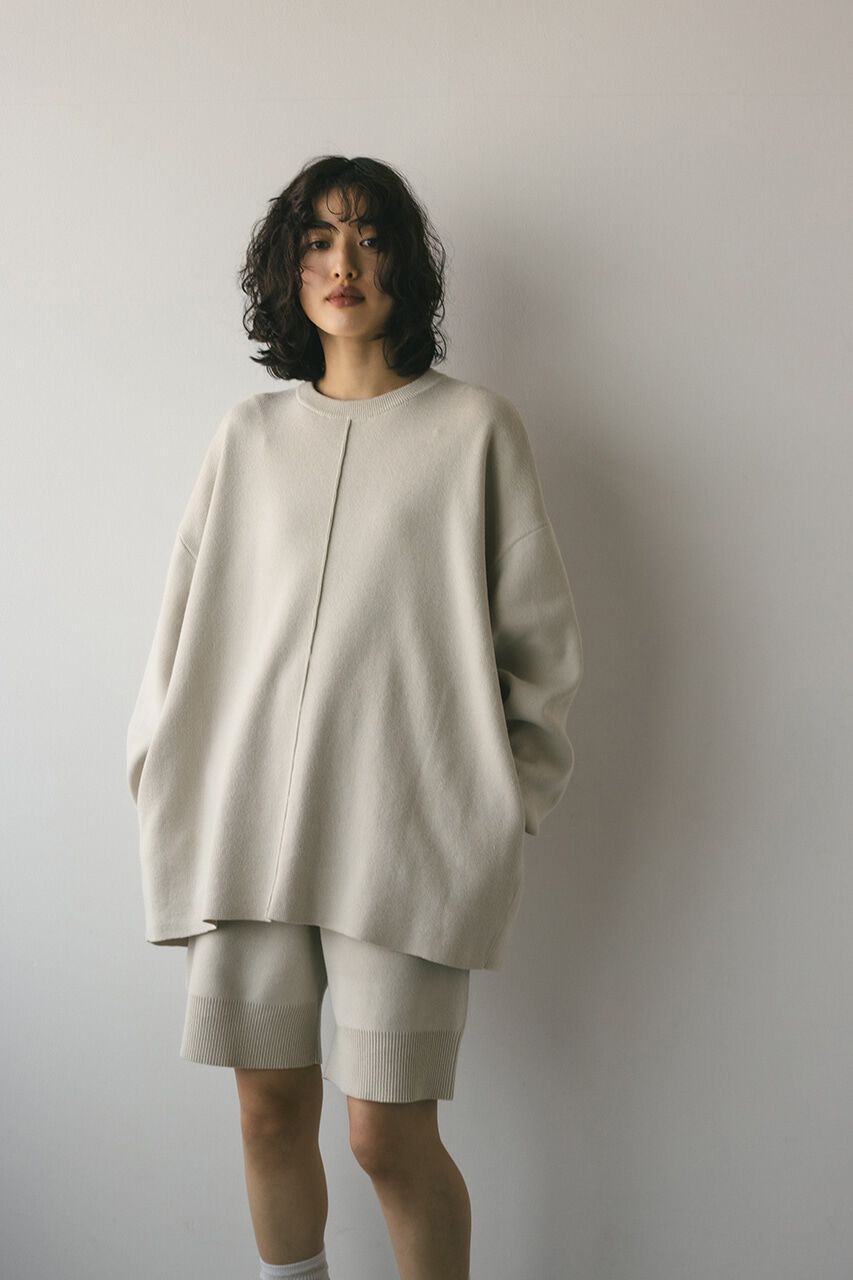 STYLEMIXER「ヘムワイドニットショートパンツ」|その他|