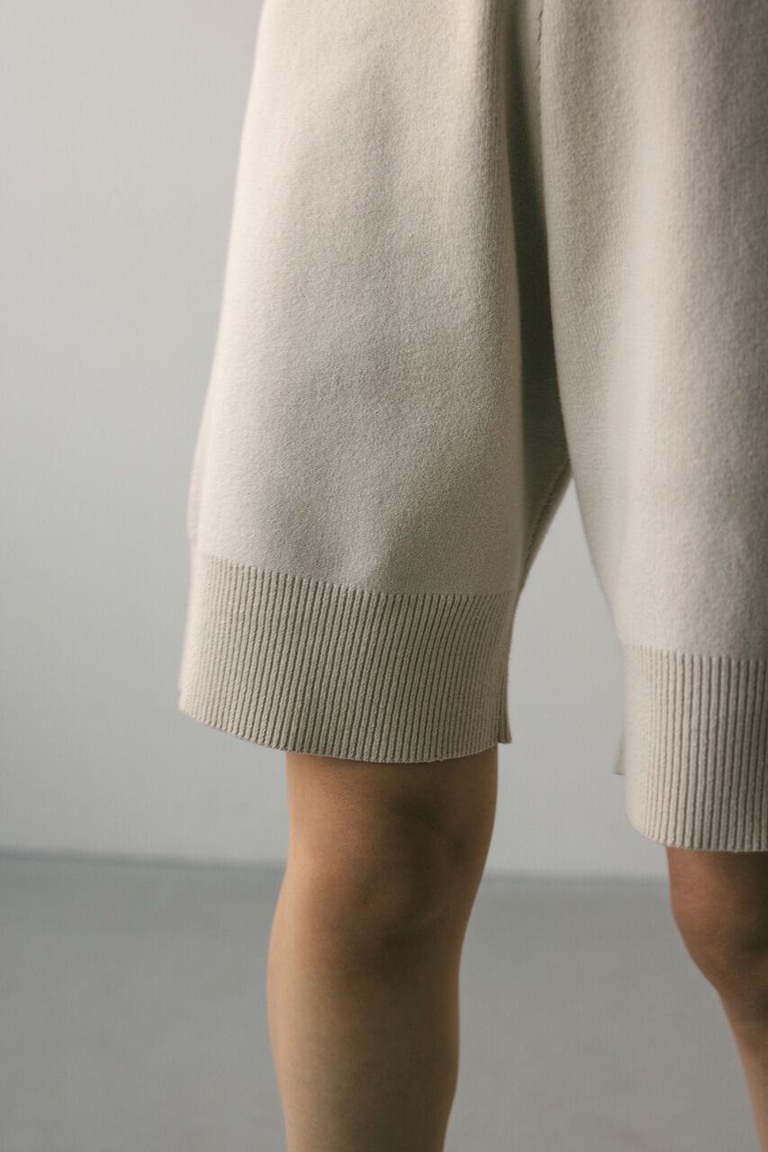 STYLEMIXER「ヘムワイドニットショートパンツ」|その他|